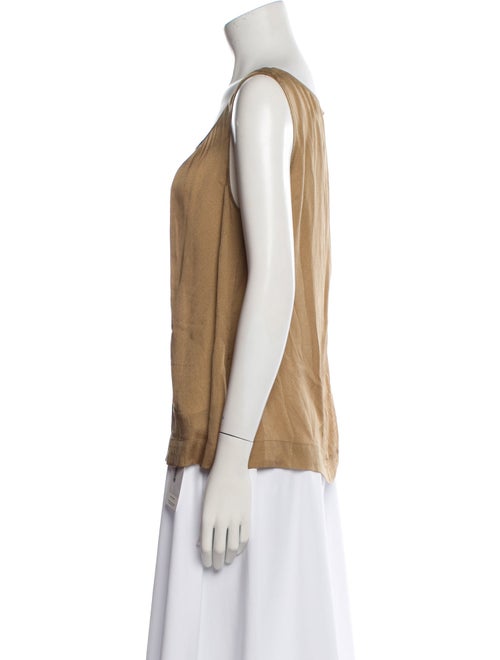 Escada Silk Scoop Neck Top