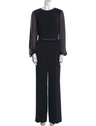 Escada Crew Neck Jumpsuit