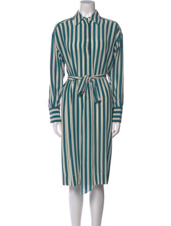 Escada Silk Midi Length Dress