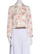 Escada Floral Print Blazer