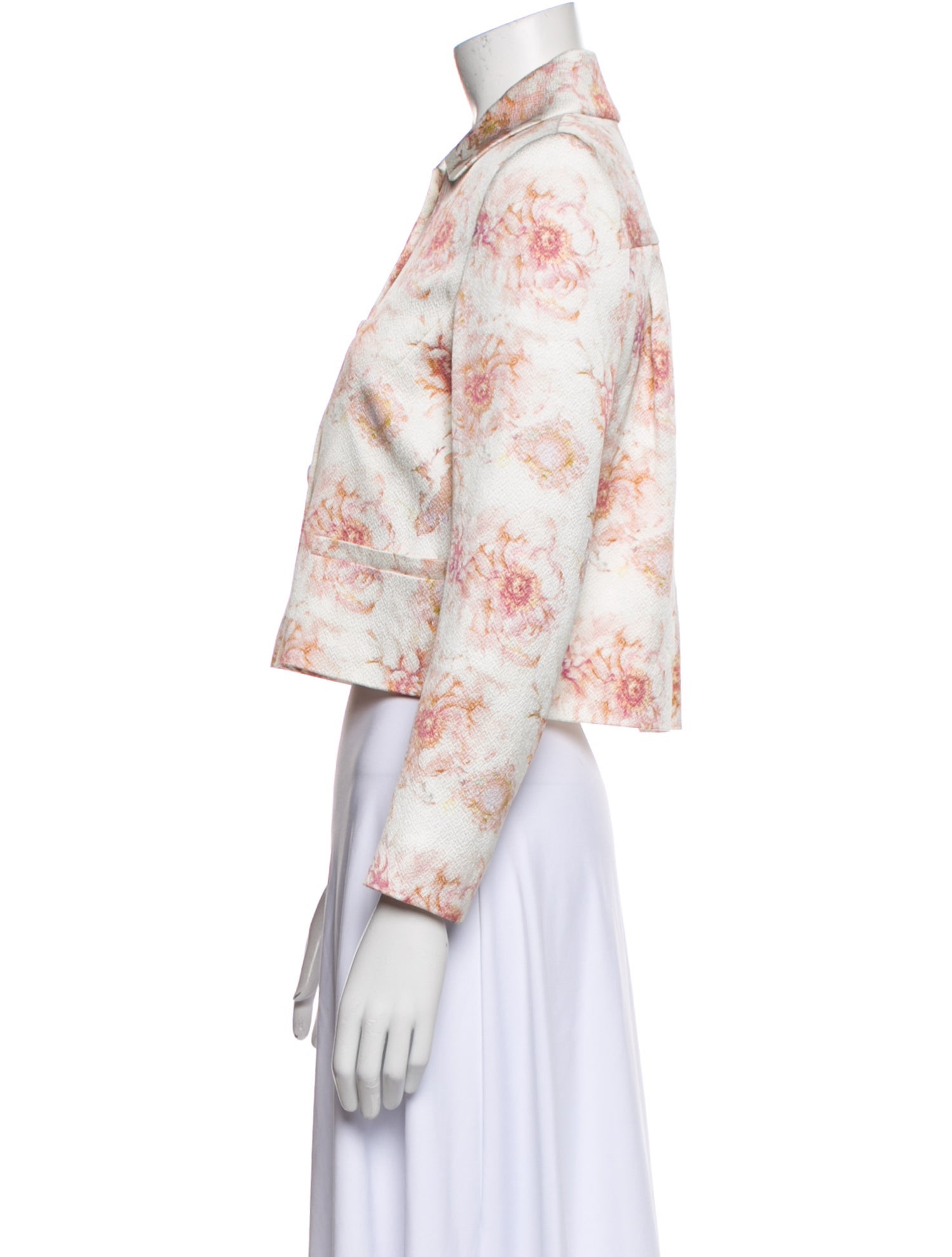 Escada Floral Print Blazer