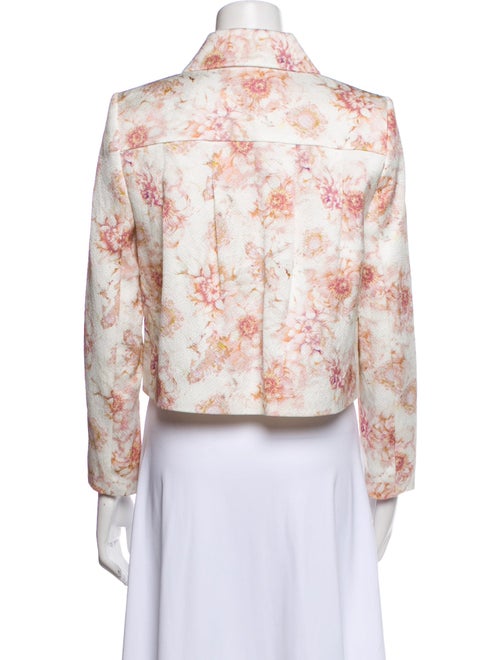 Escada Floral Print Blazer