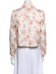 Escada Floral Print Blazer