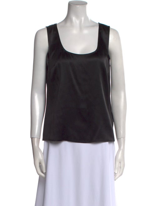 Escada Silk Scoop Neck Top