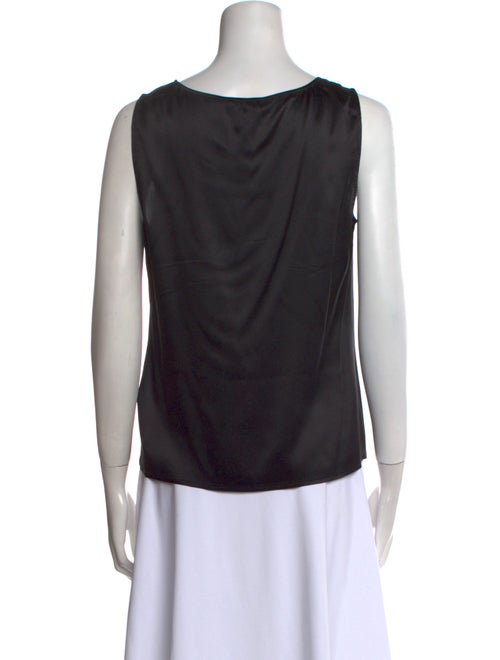 Escada Silk Scoop Neck Top