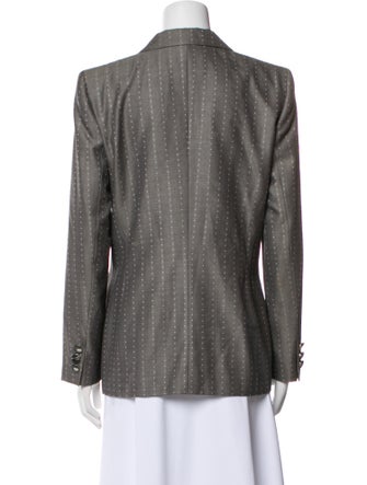 Escada Wool Striped Blazer