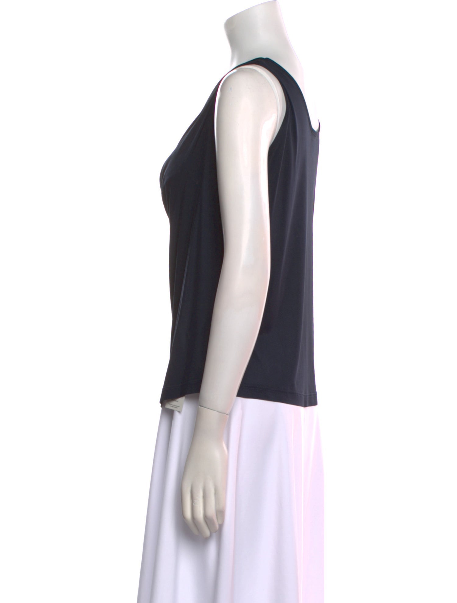 Escada Cowl Neck Sleeveless Top