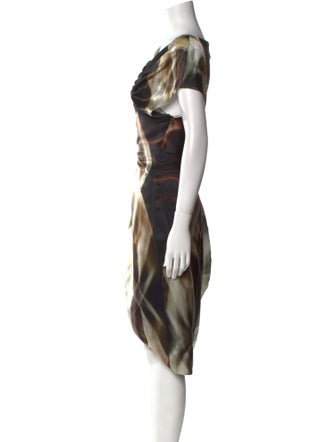 Escada Silk Midi Length Dress