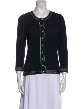 Escada Cashmere Scoop Neck Sweater