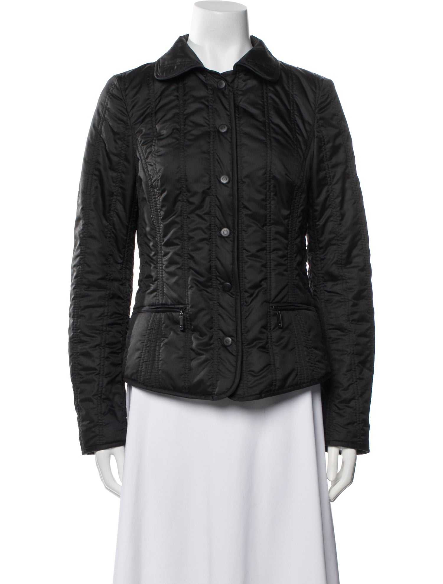 Escada Silk Denim Jacket