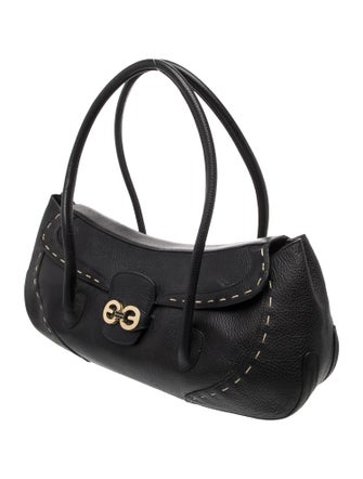 Escada Leather Shoulder Bag