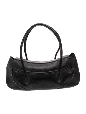 Escada Leather Shoulder Bag