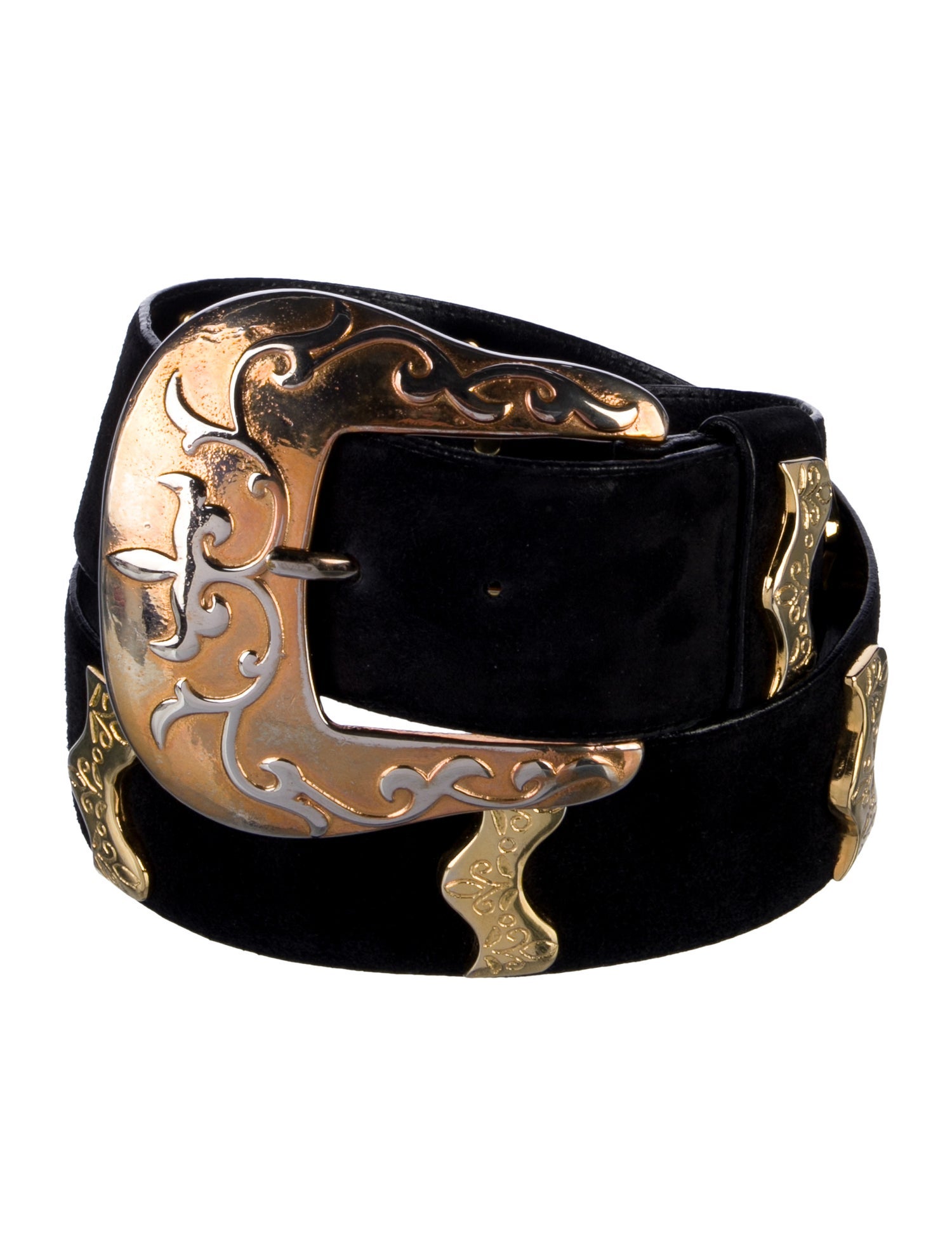 Escada Wide Leather Belt