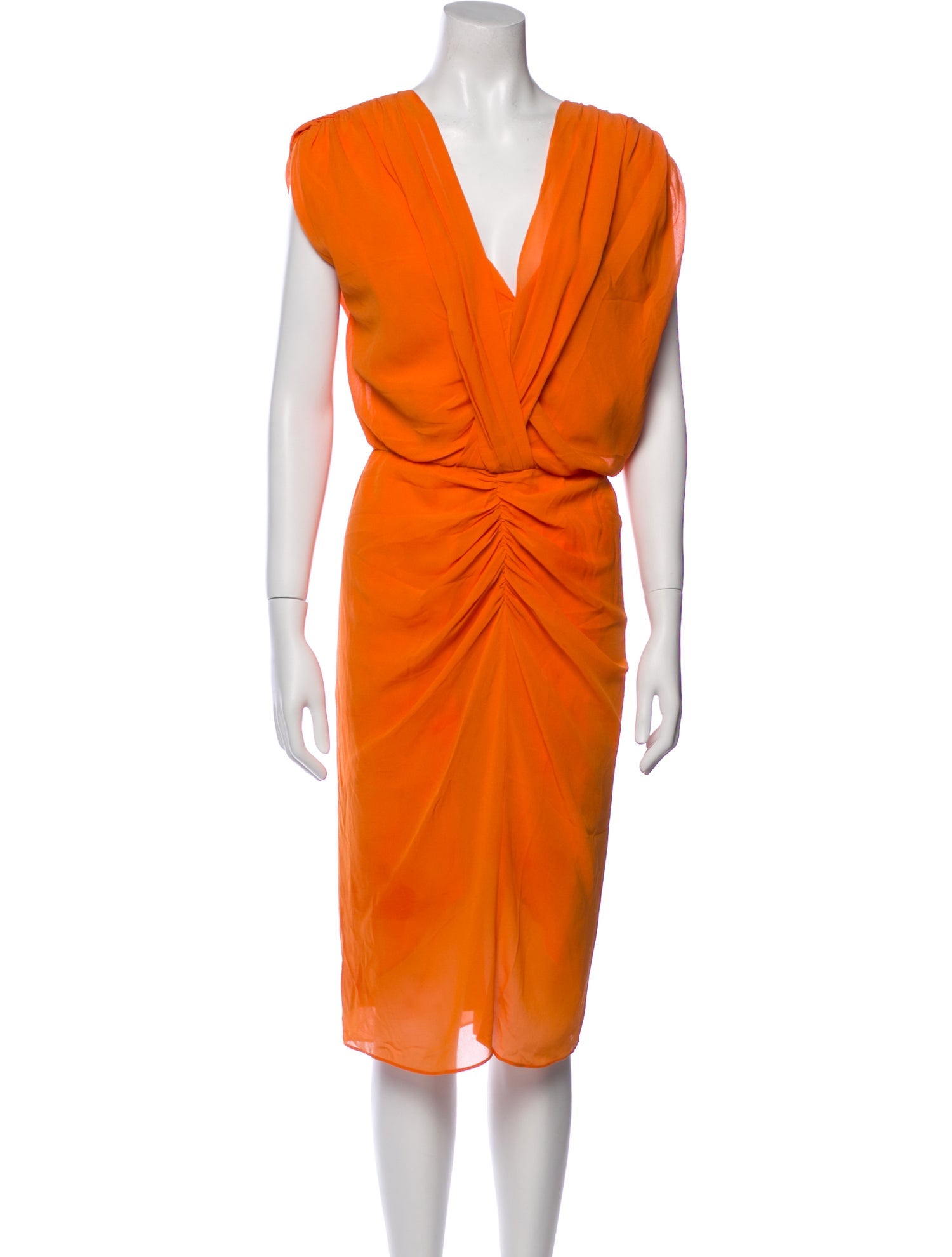 Escada Silk Midi Length Dress