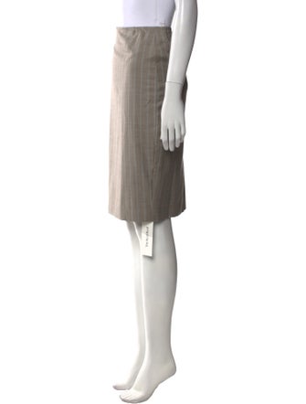 Escada Wool Knee-Length Skirt