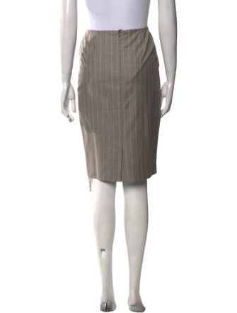 Escada Wool Knee-Length Skirt