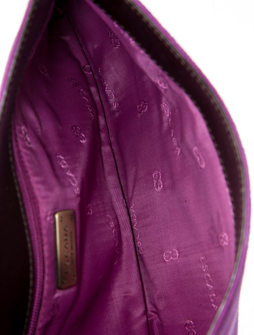 Escada Canvas Top Handle Bag