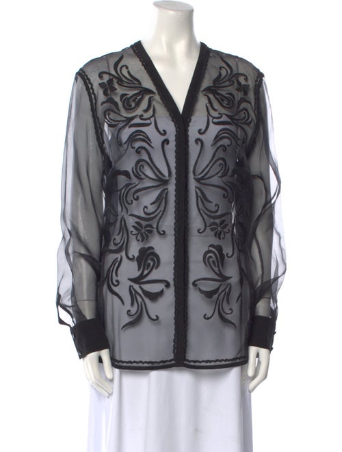 Escada Silk Printed Tunic