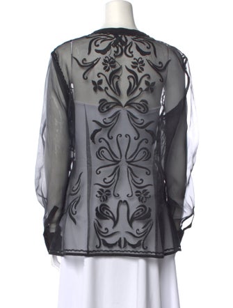 Escada Silk Printed Tunic