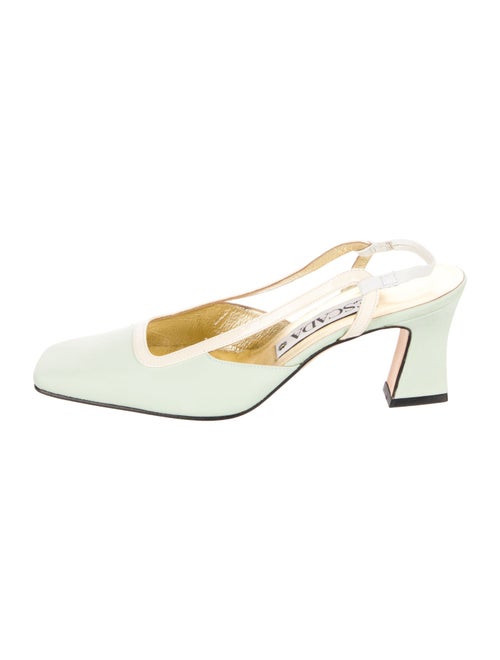 Escada Leather Slingback Pumps