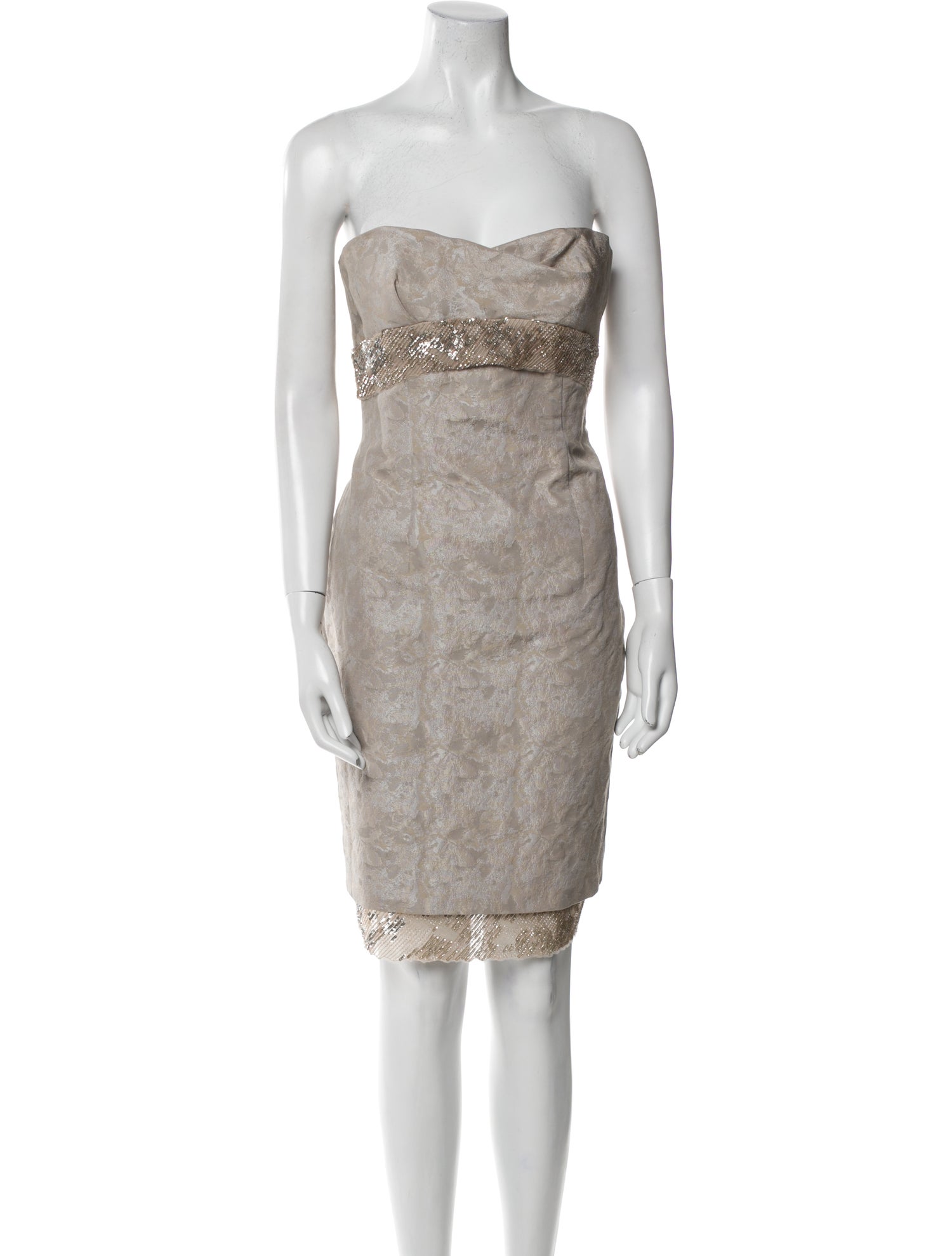 Escada Strapless Mini Dress w/ Tags