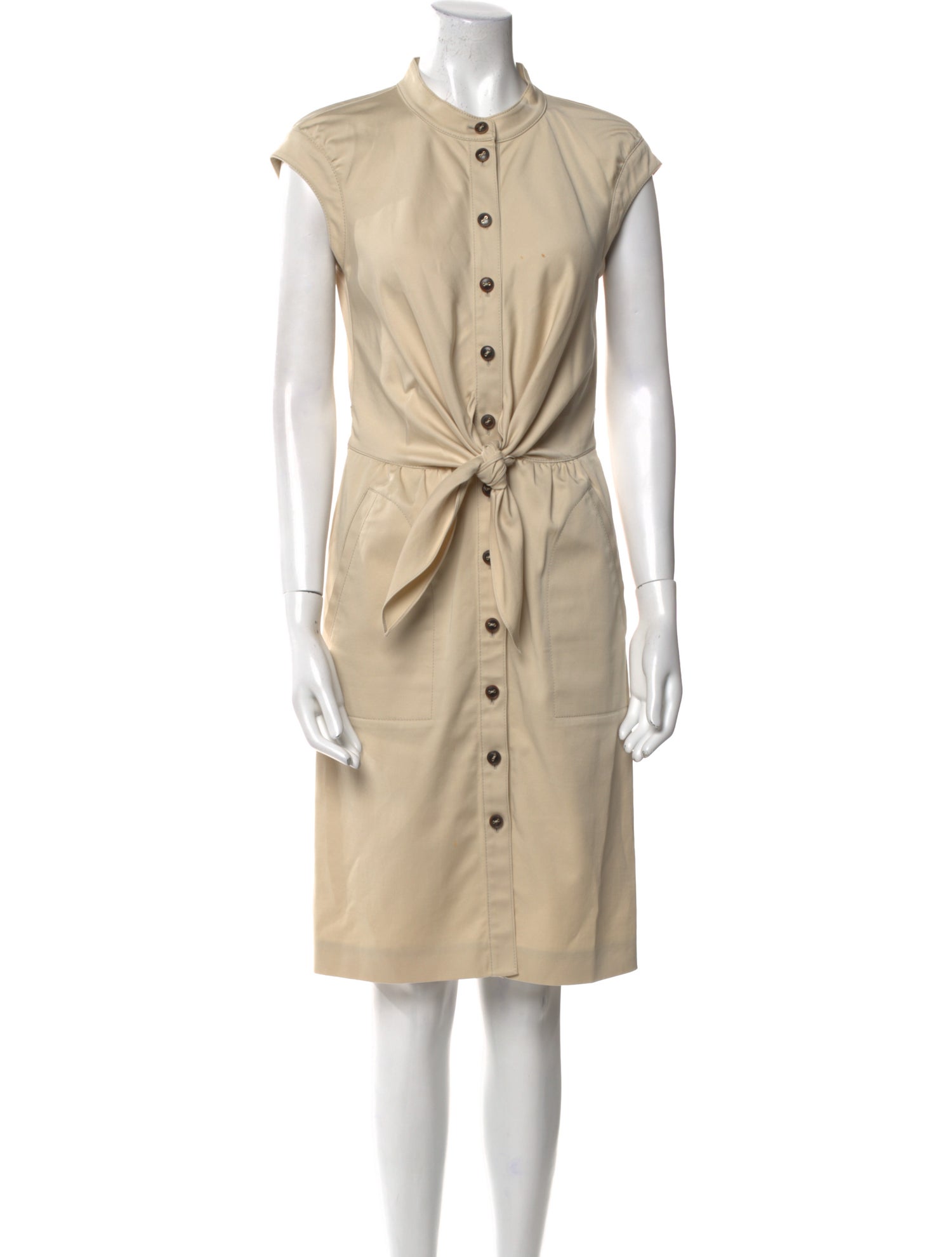 Escada Crew Neck Knee-Length Dress