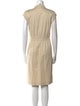 Escada Crew Neck Knee-Length Dress