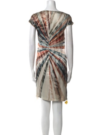 Escada Silk Knee-Length Dress