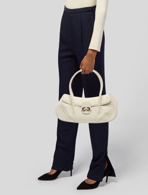 Escada Leather Shoulder Bag