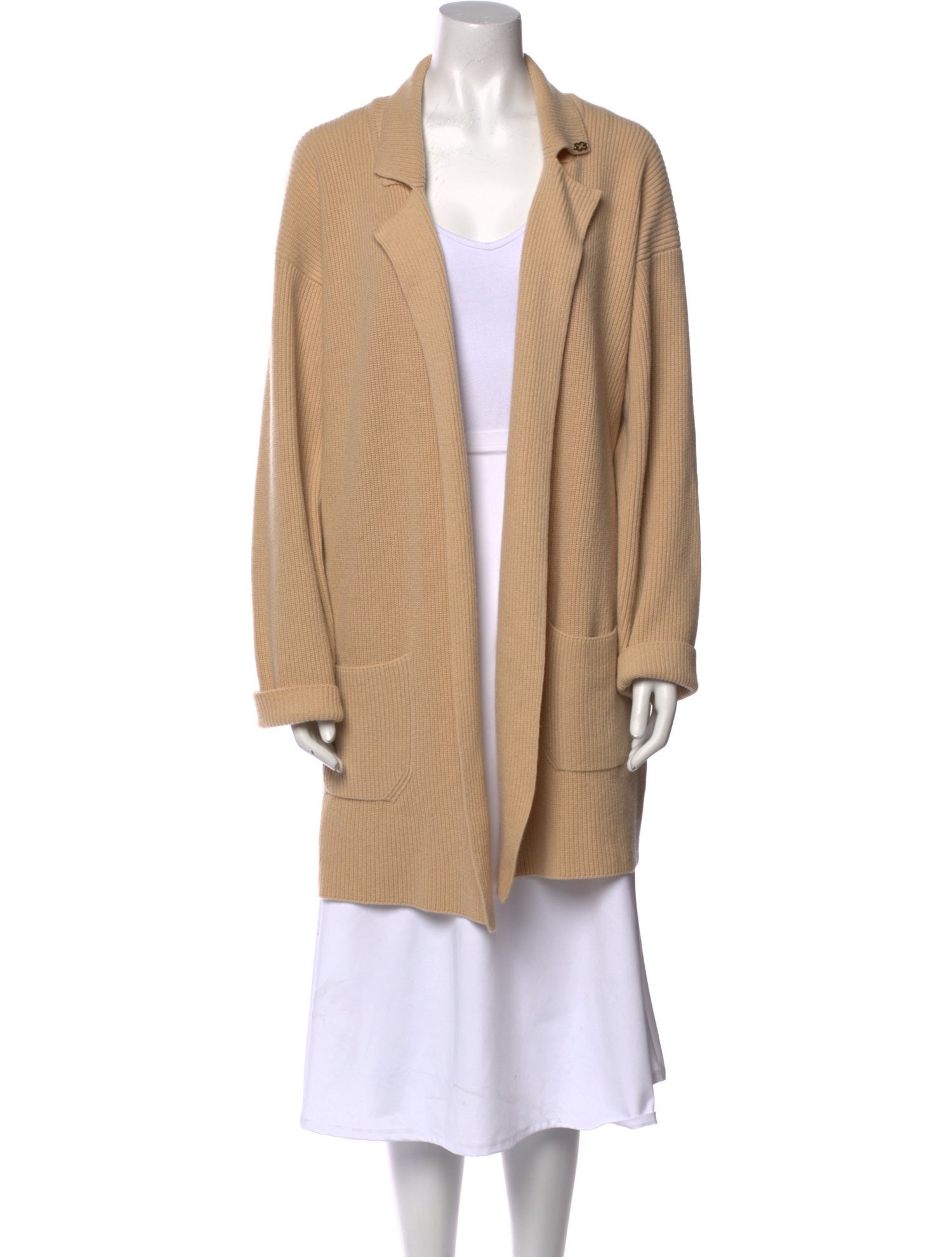 Escada Cashmere Open Front Sweater