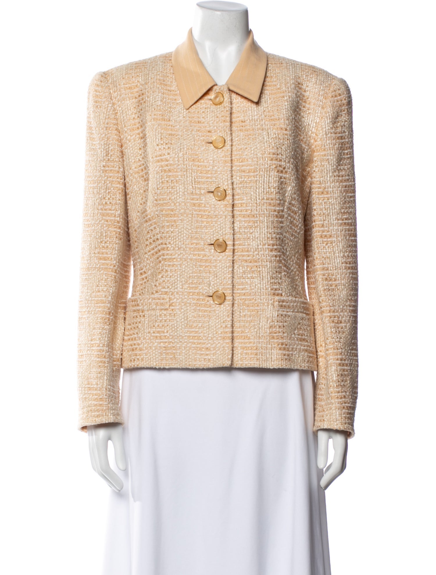Escada Tweed Pattern Blazer