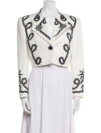 Escada Margaretha Ley Printed Blazer