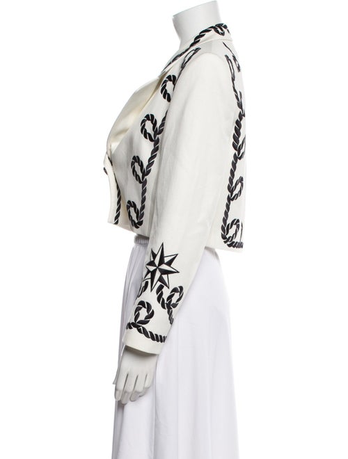 Escada Margaretha Ley Printed Blazer