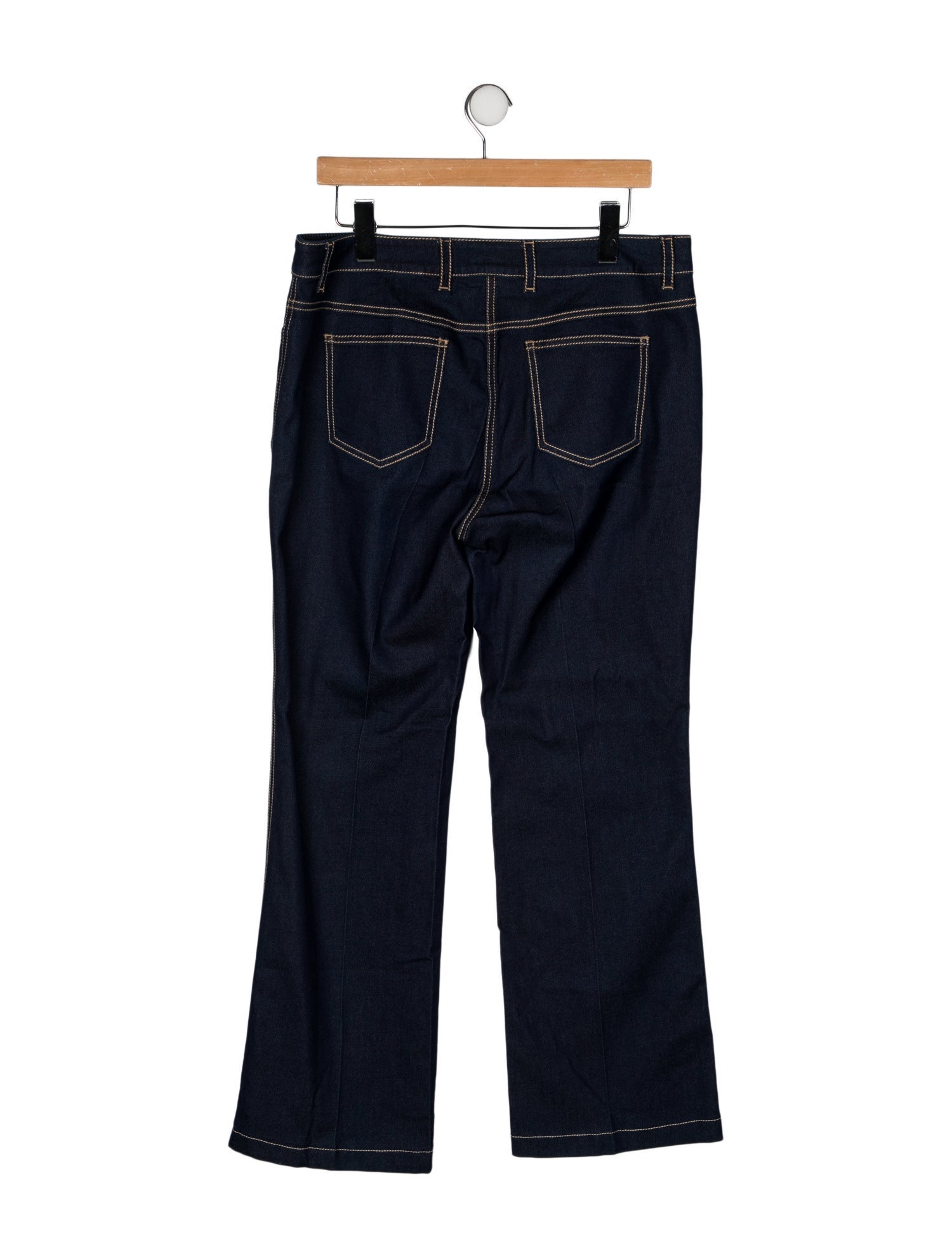 Escada High-Rise Wide Leg Jeans