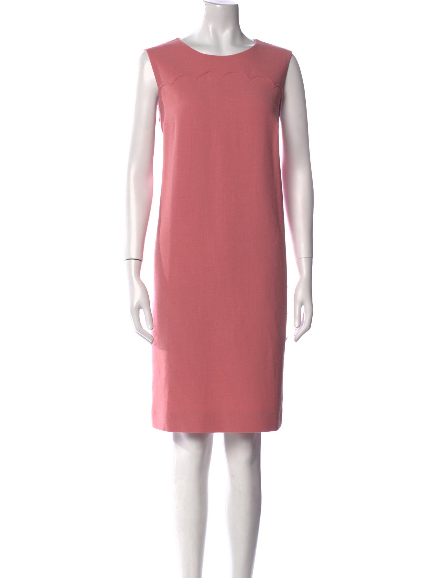 Escada Virgin Wool Knee-Length Dress