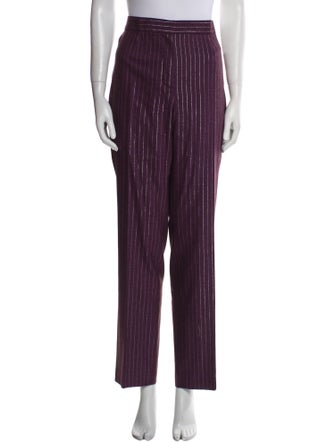 Escada Wool Straight Leg Pants