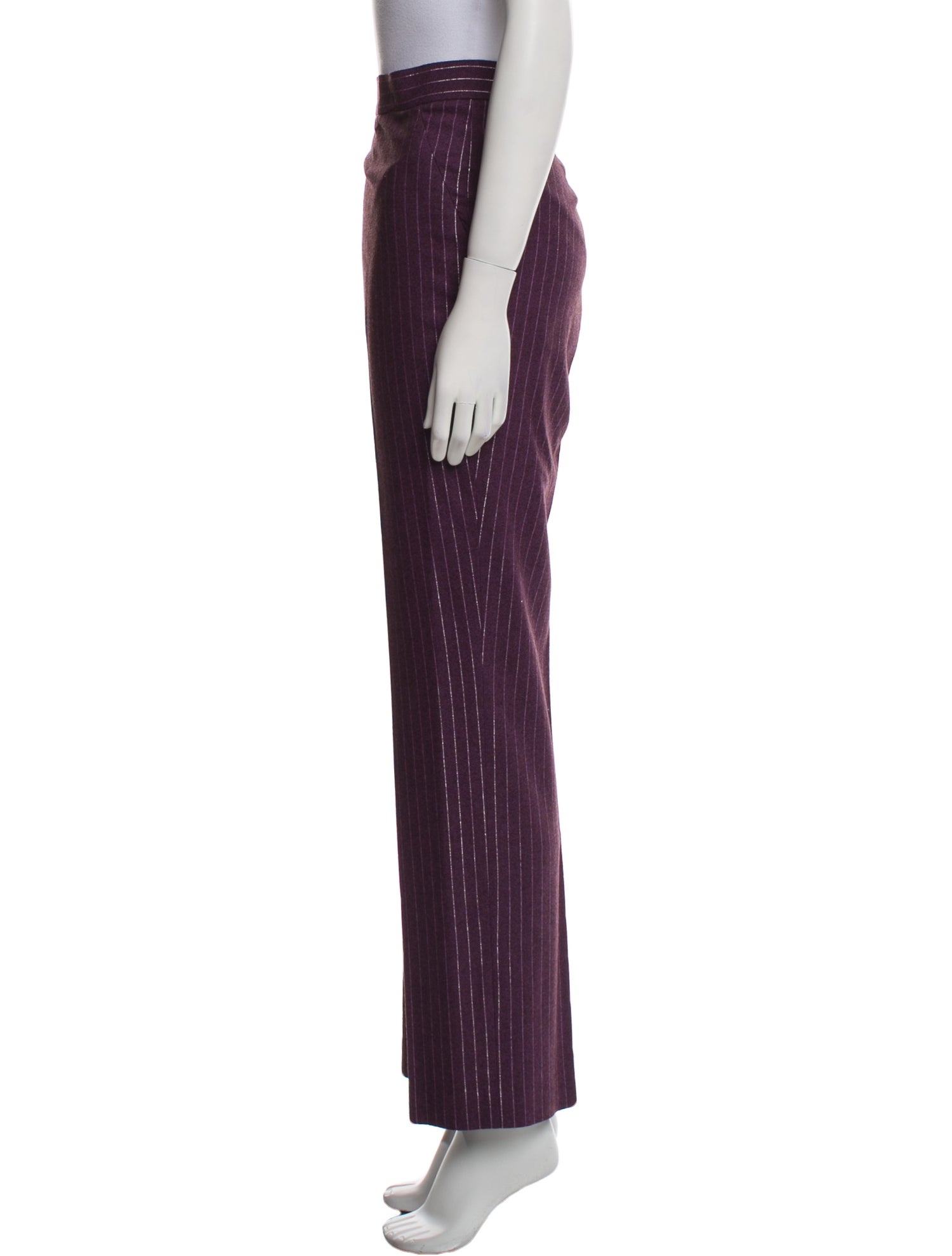 Escada Wool Straight Leg Pants