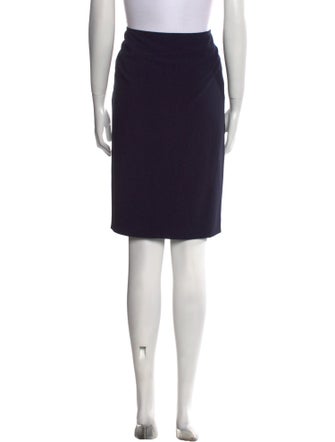 Escada Wool Knee-Length Skirt