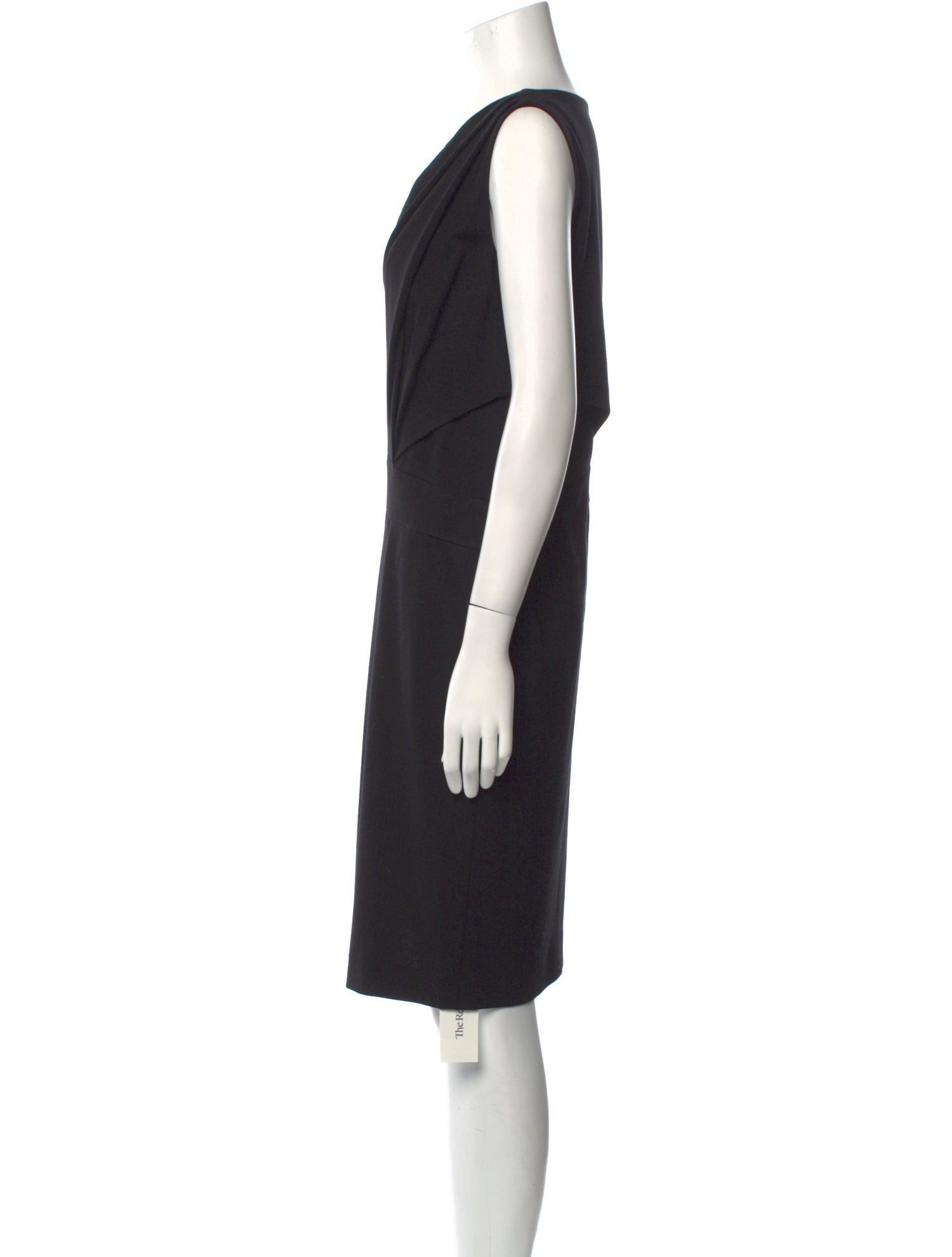 Escada Scoop Neck Knee-Length Dress