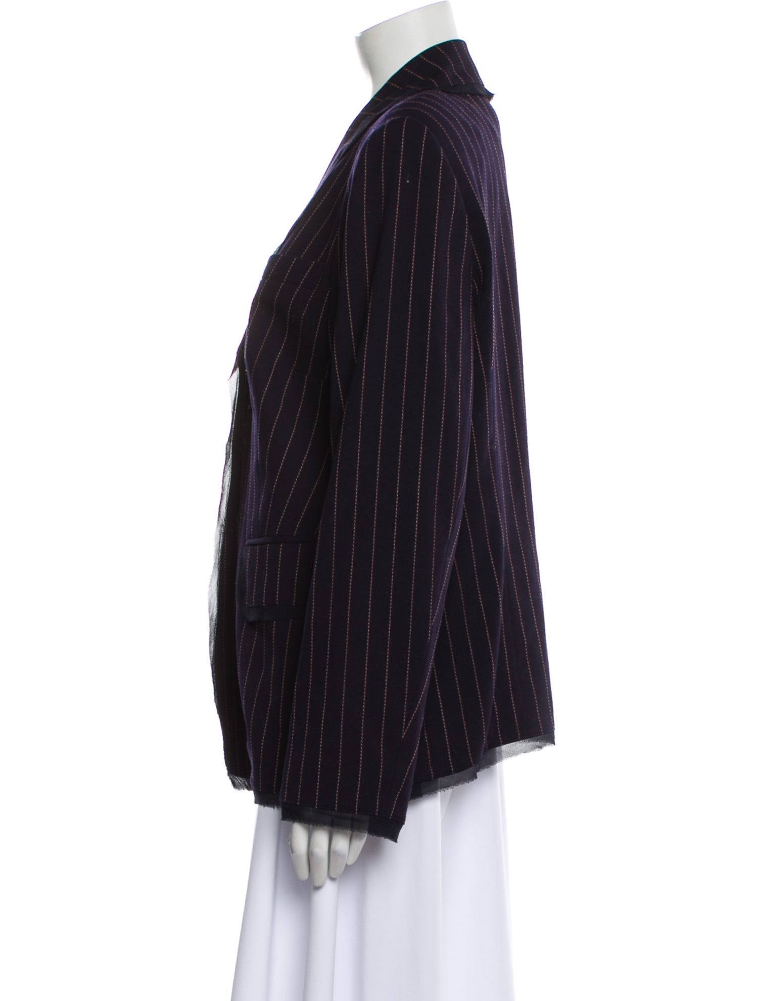 Escada Wool Striped Blazer