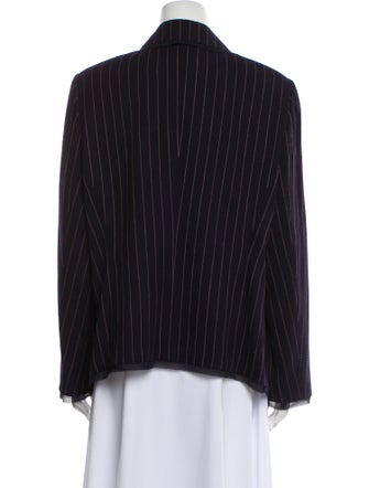 Escada Wool Striped Blazer