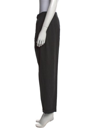 Escada Virgin Wool Straight Leg Pants
