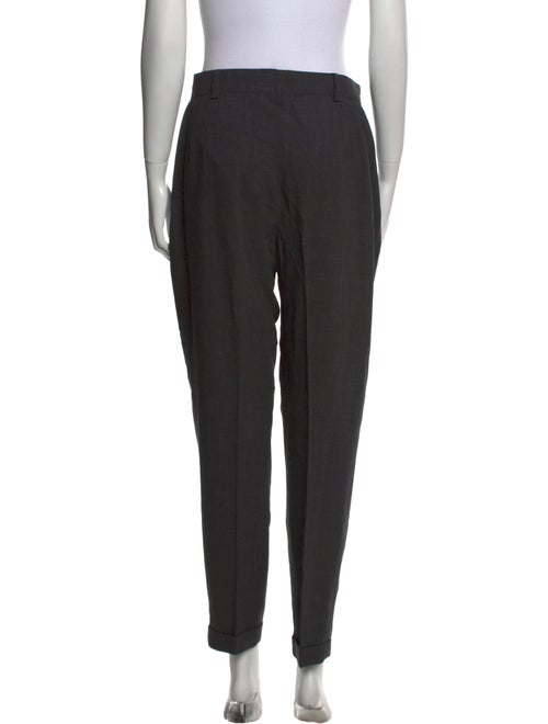 Escada Virgin Wool Straight Leg Pants