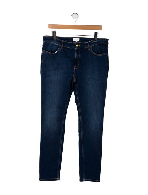 Escada Mid-Rise Straight Leg Jeans