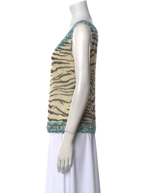 Escada Nylon Printed Top