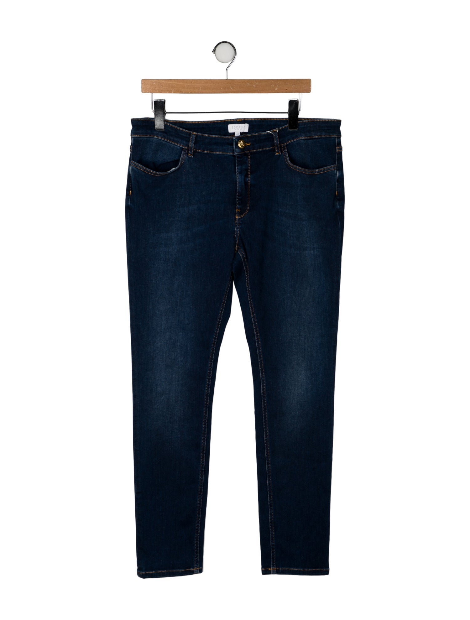 Escada Mid-Rise Straight Leg Jeans w/ Tags