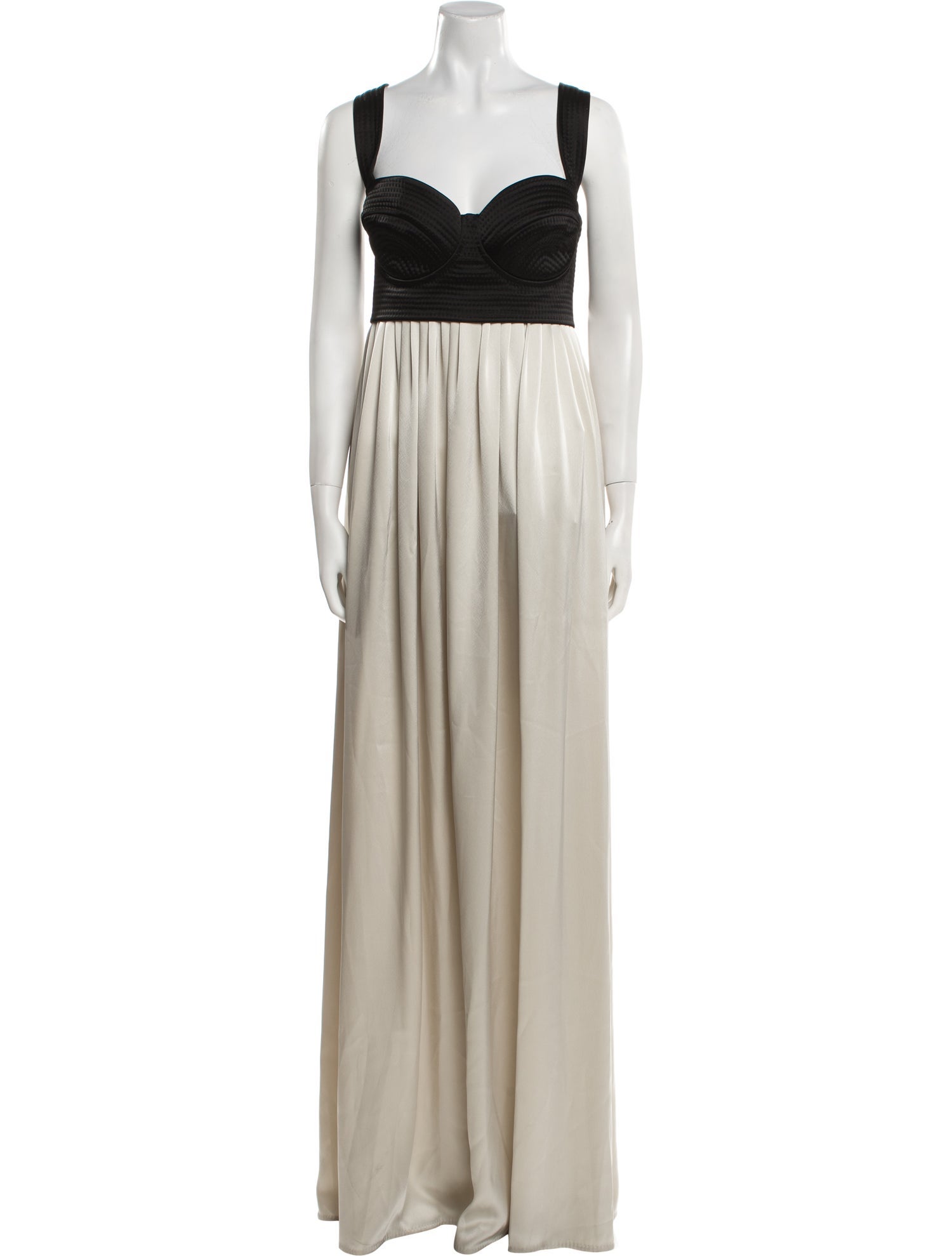 Escada Square Neckline Long Dress w/ Tags