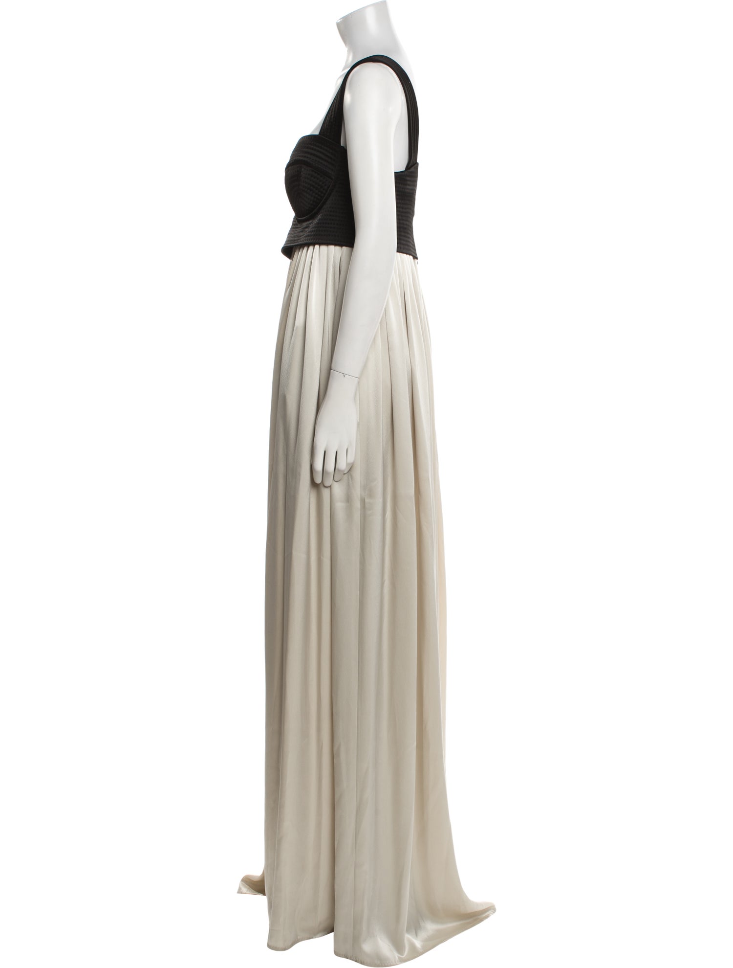 Escada Square Neckline Long Dress w/ Tags
