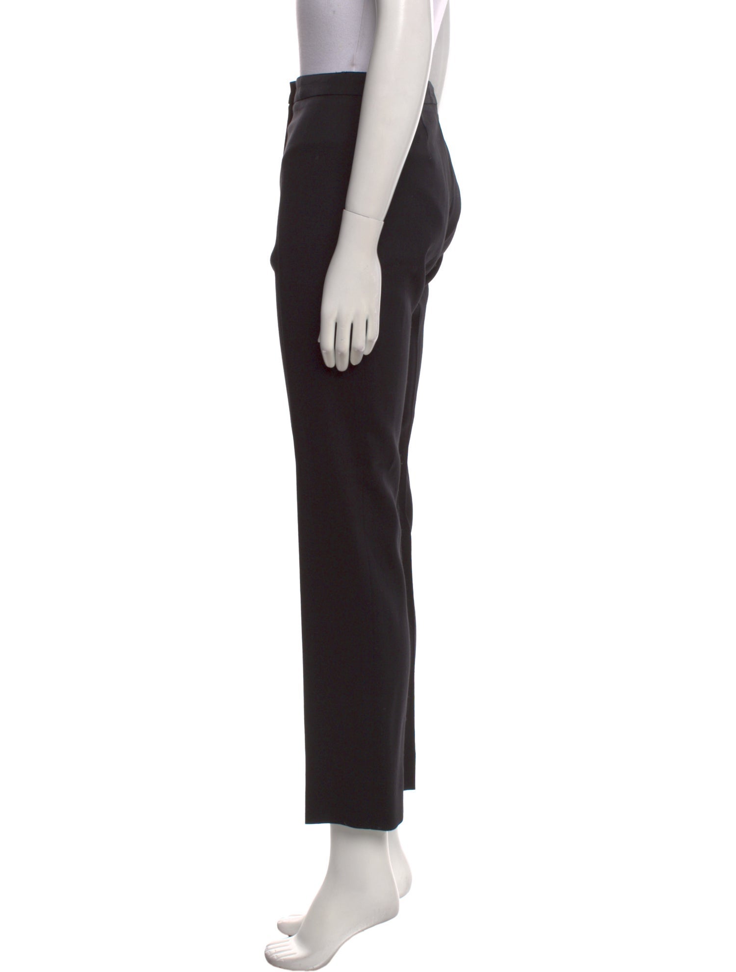 Escada Virgin Wool Straight Leg Pants
