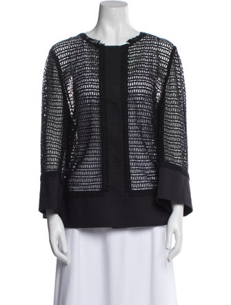 Escada Printed Evening Jacket